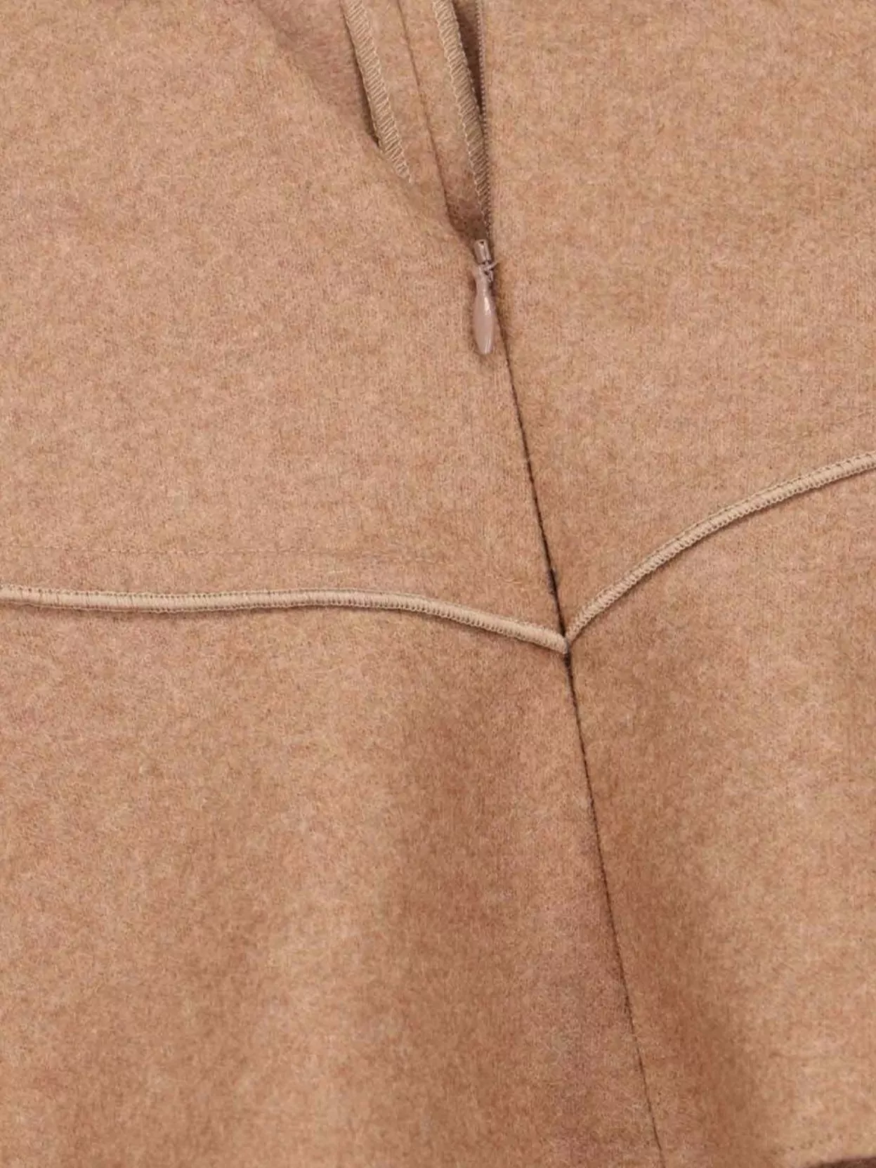 Victoria Beckham V-Neck Top With Puff Sleeves And Seam Detailing