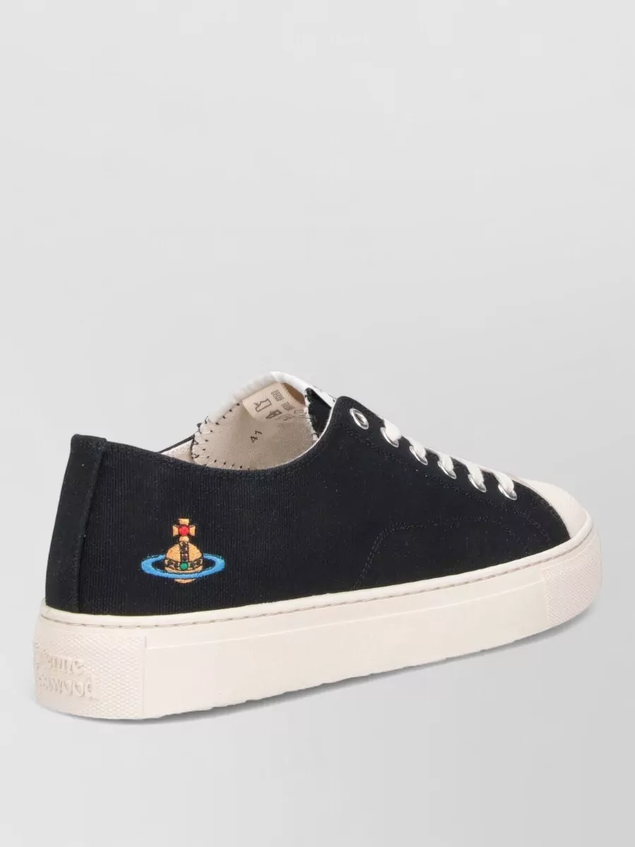Vivienne Westwood Canvas Low Top Sneakers
