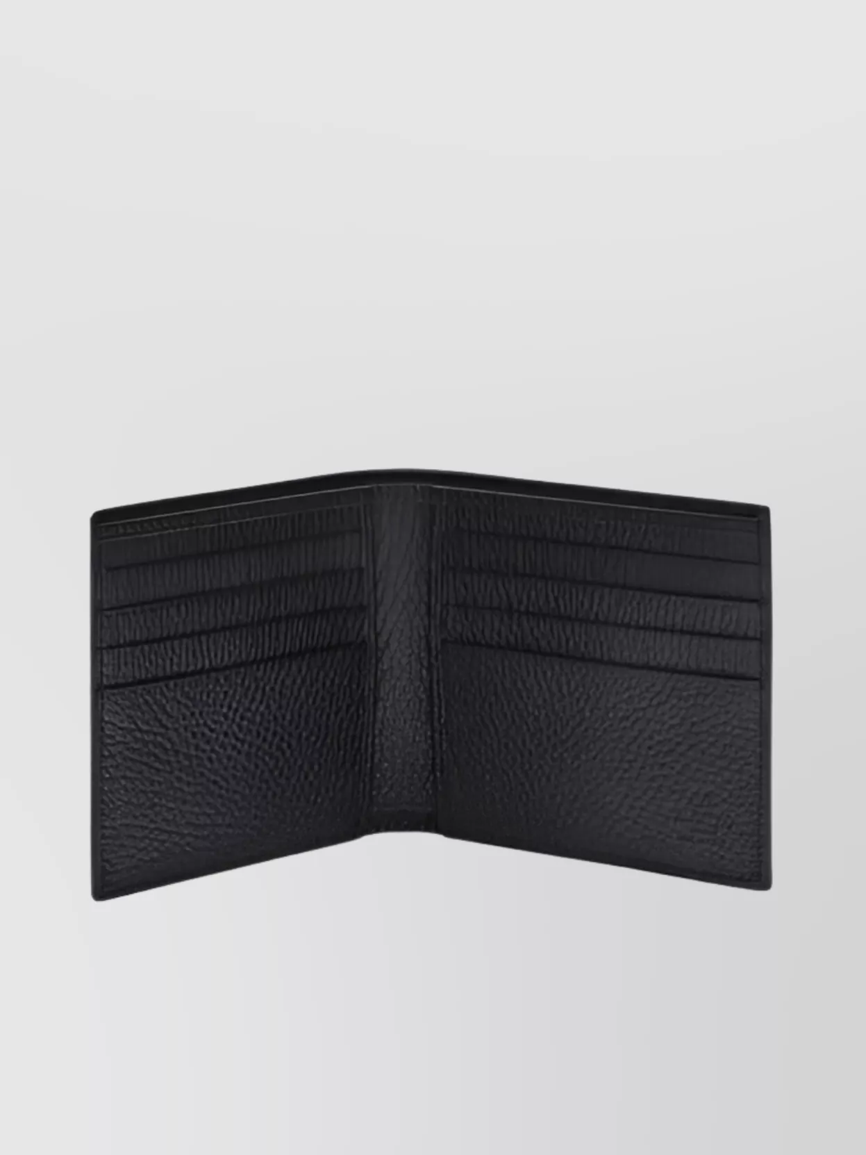 Valentino Garavani Rockstud Grained Leather Bifold Wallet