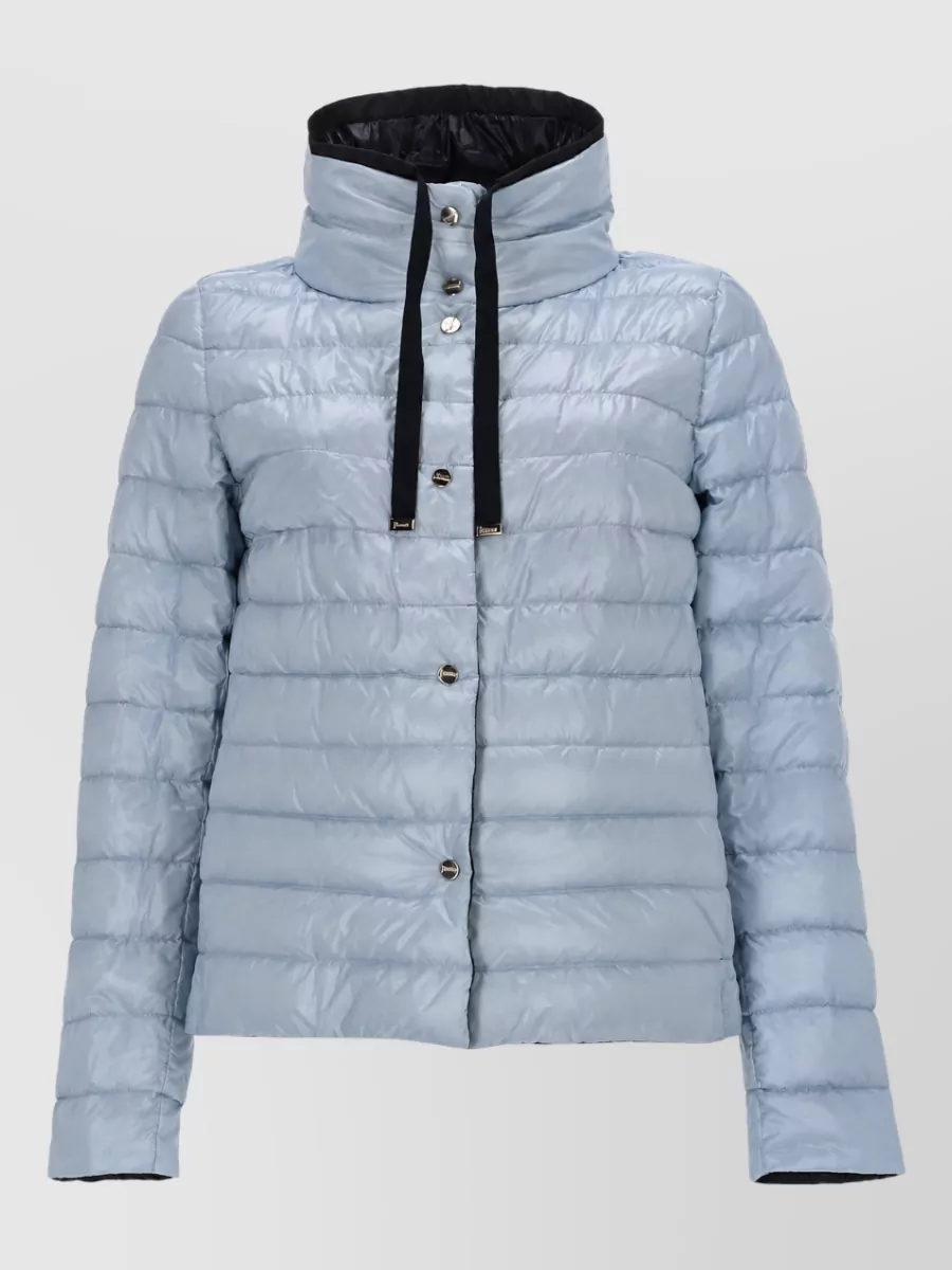 Herno Reversible High-Collar Puffer Jacket