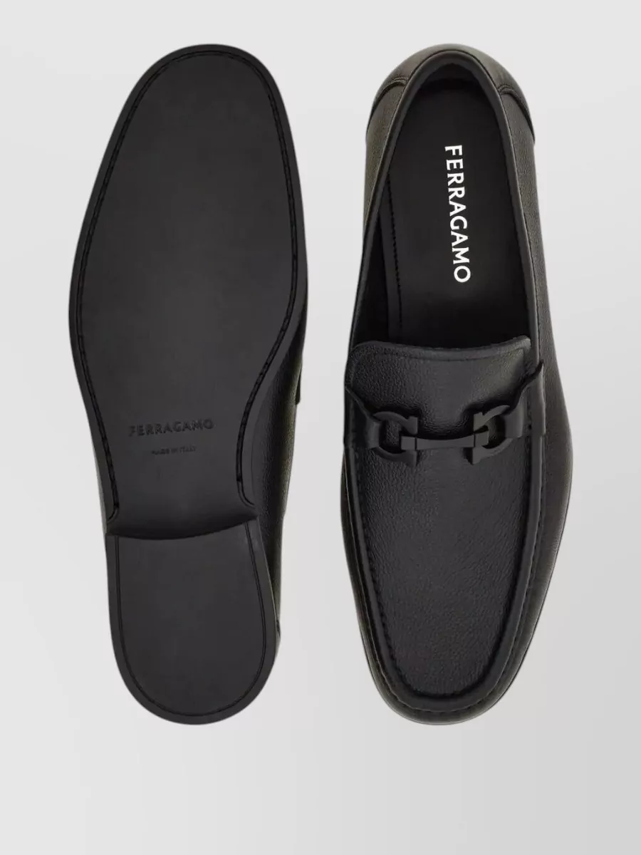 Ferragamo Leather Loafers