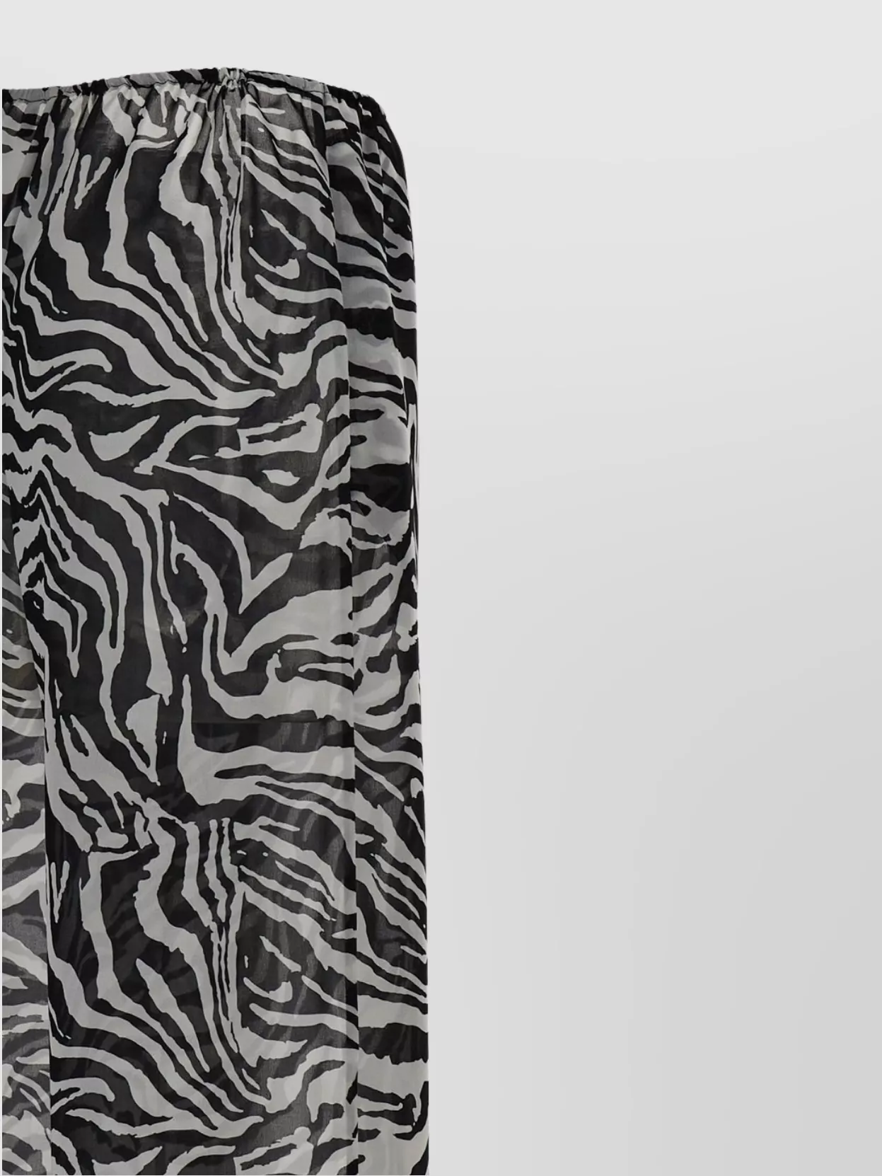Rotate Birger Christensen Blackwhite Printed Trousers
