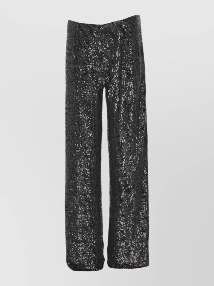 P.a.r.o.s.h. sequin wide-leg trousers