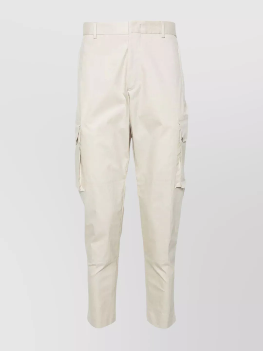 Shop Pt Torino Cuffed Cargo Cotton Trousers