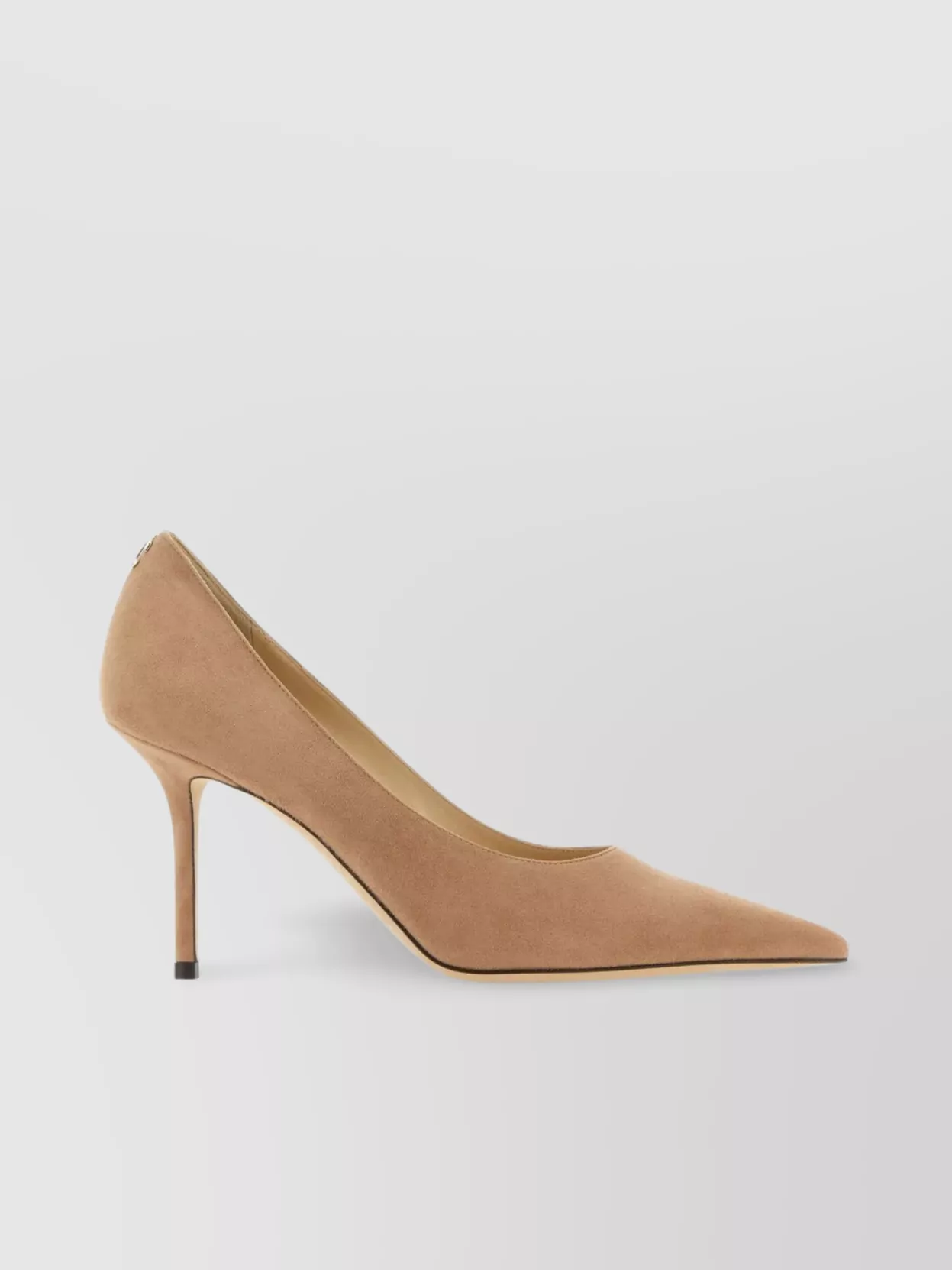 Shop Jimmy Choo 85 Love Suede Pumps With Pointed Toe And Stiletto Heel