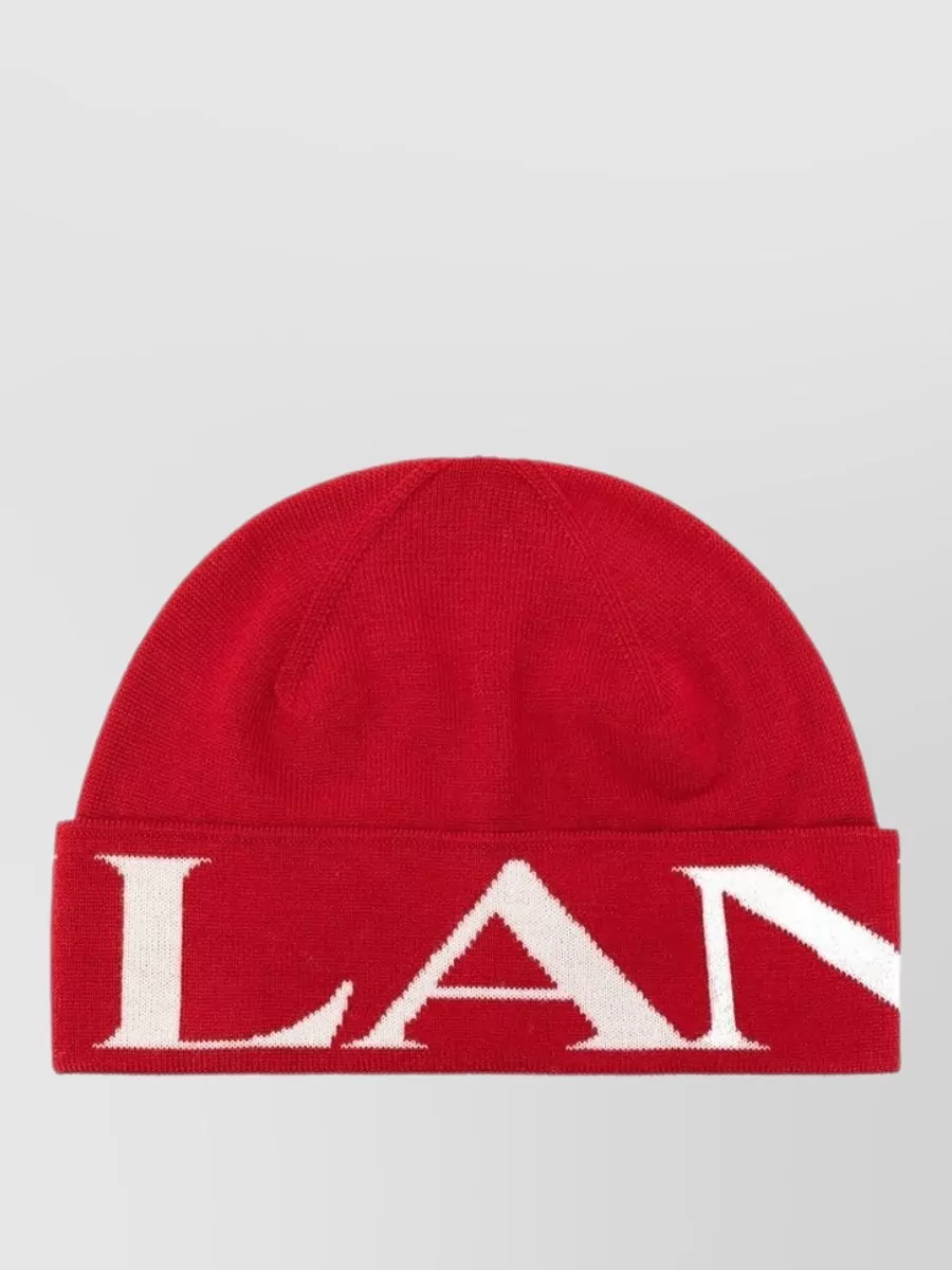 Lanvin wool beanie