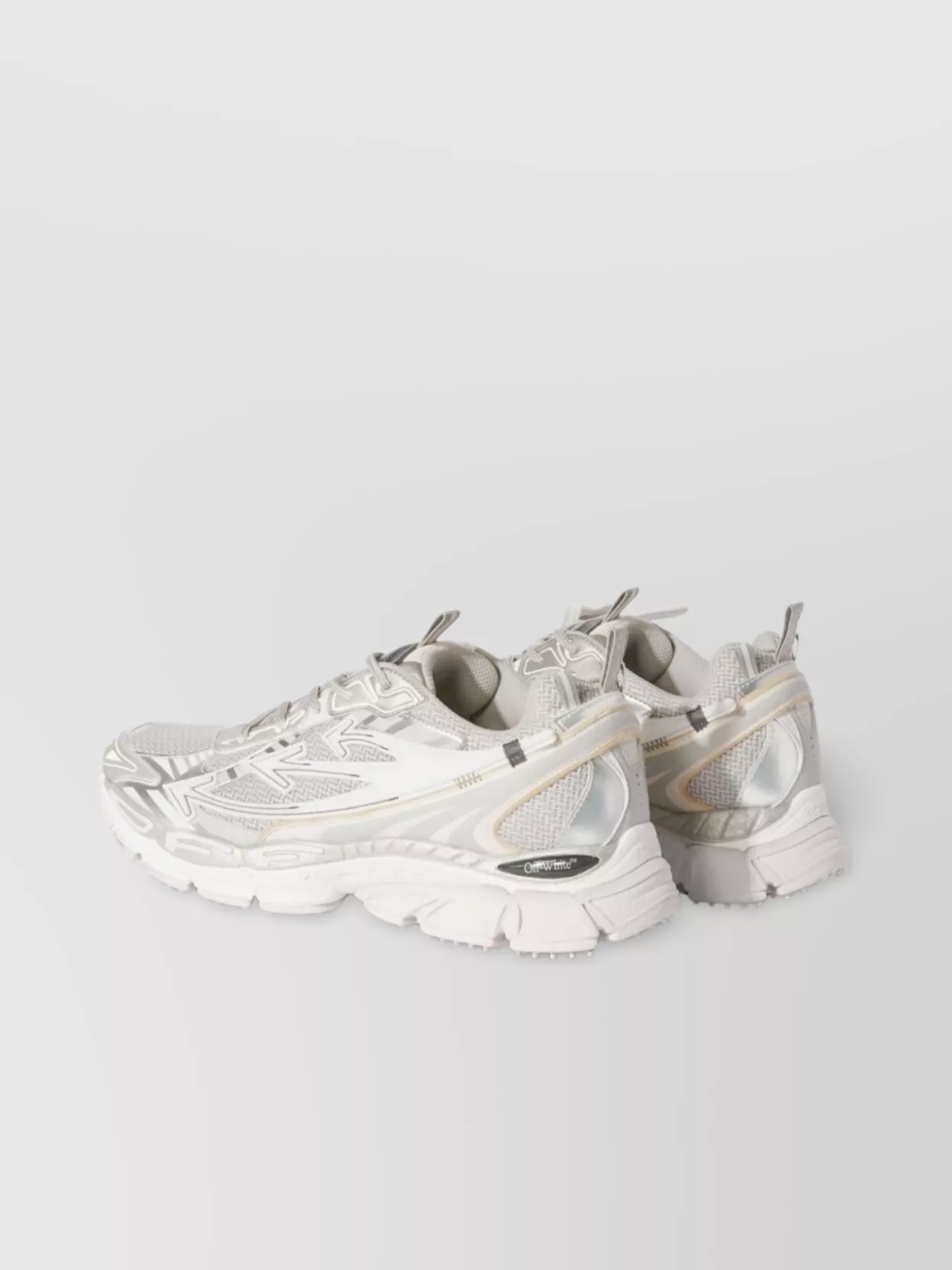 Off-White Low Top Sneakers Textured Sole