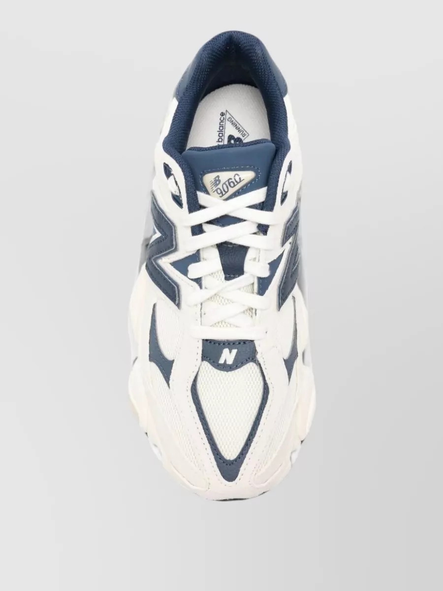 New Balance Calf Leather Panelled Low-Top Sneakers