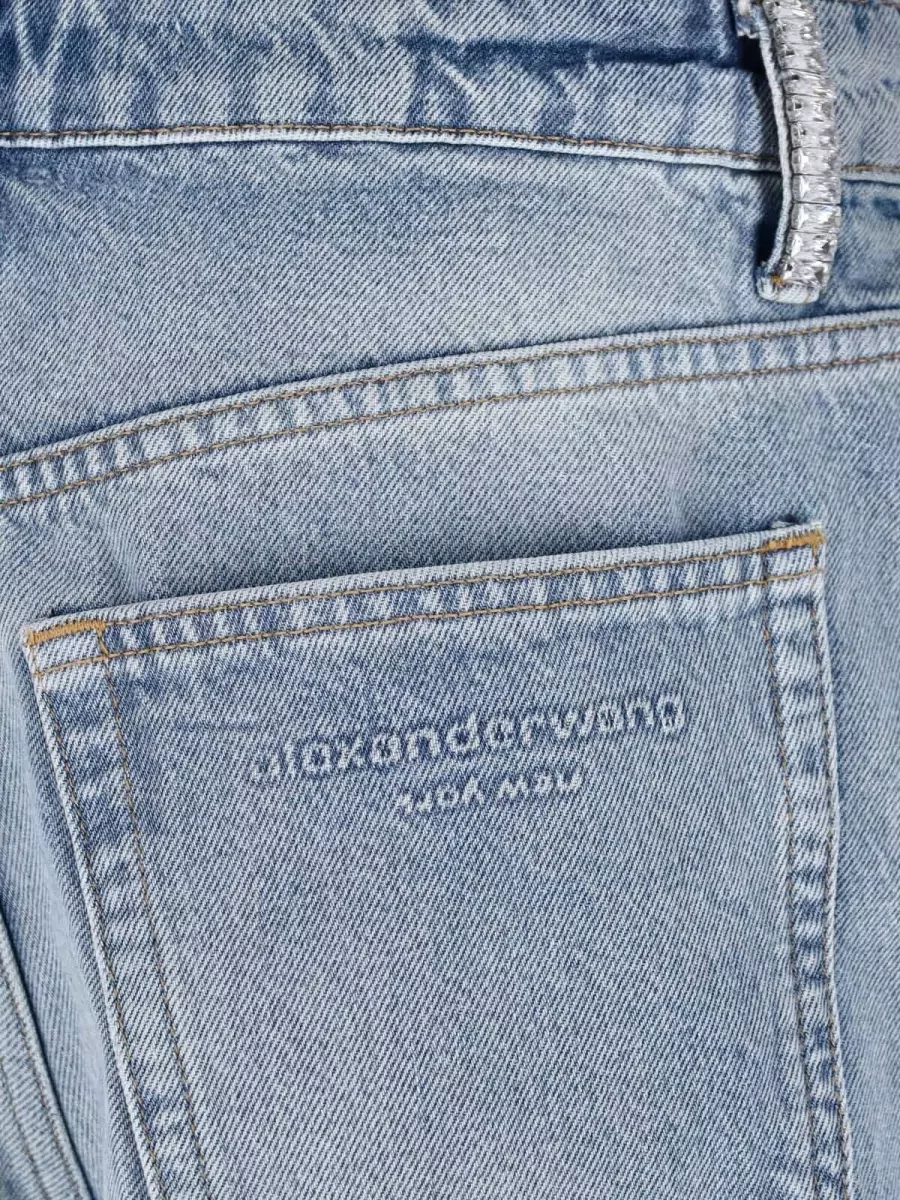 Alexander Wang Straight Mini Shorts