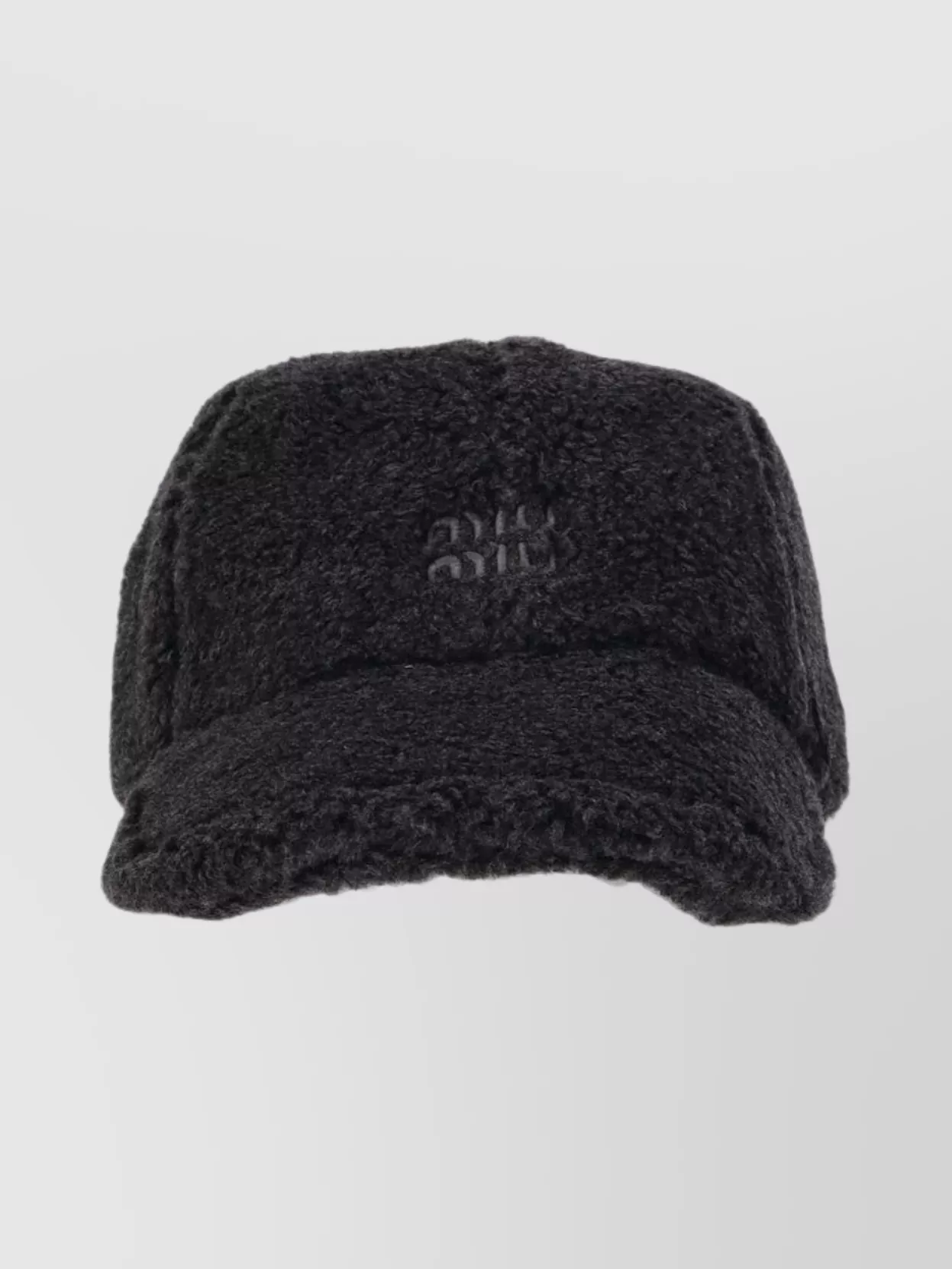 Miu Miu Cozy Fleece Hat Ear Flaps In Black
