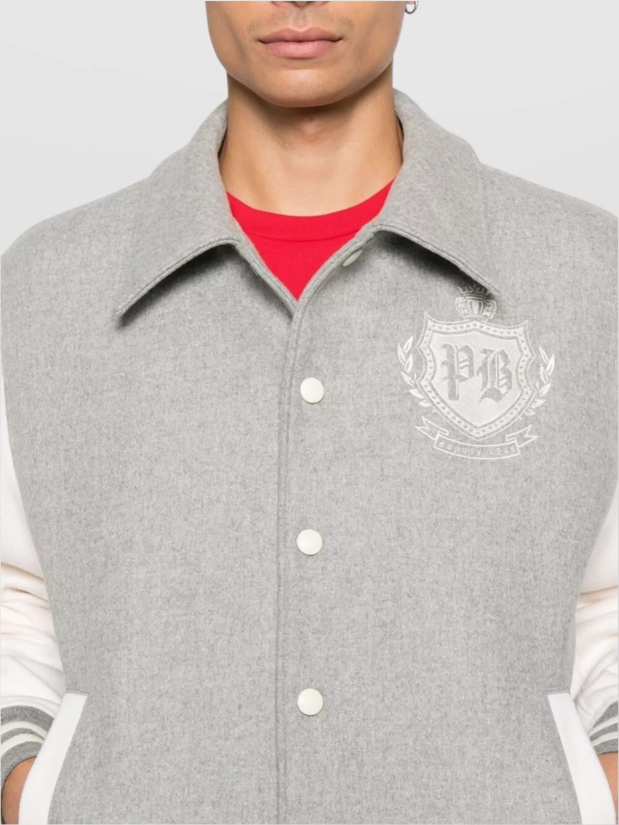 Balmain Wool Buttoned Long Sleeve Jacket