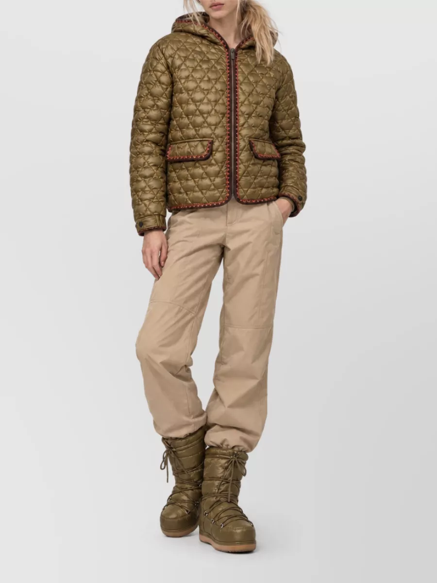 Moncler Hooded Puffer Parka Coat