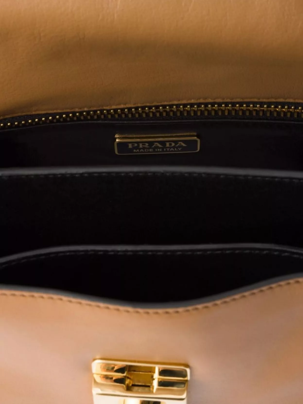 Prada Whispering Calfskin Cross-Body Bag