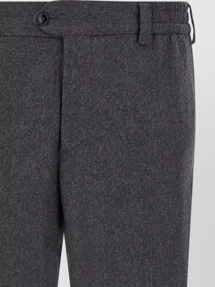 Pt Torino Cashmere Tapered Tailored Trousers