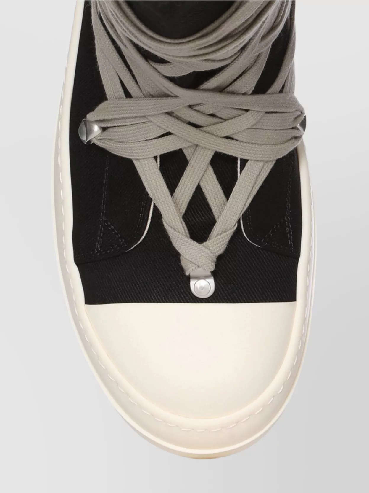 Rick Owens Drkshdw High-Top Lace-Up Sneakers Contrast Sole
