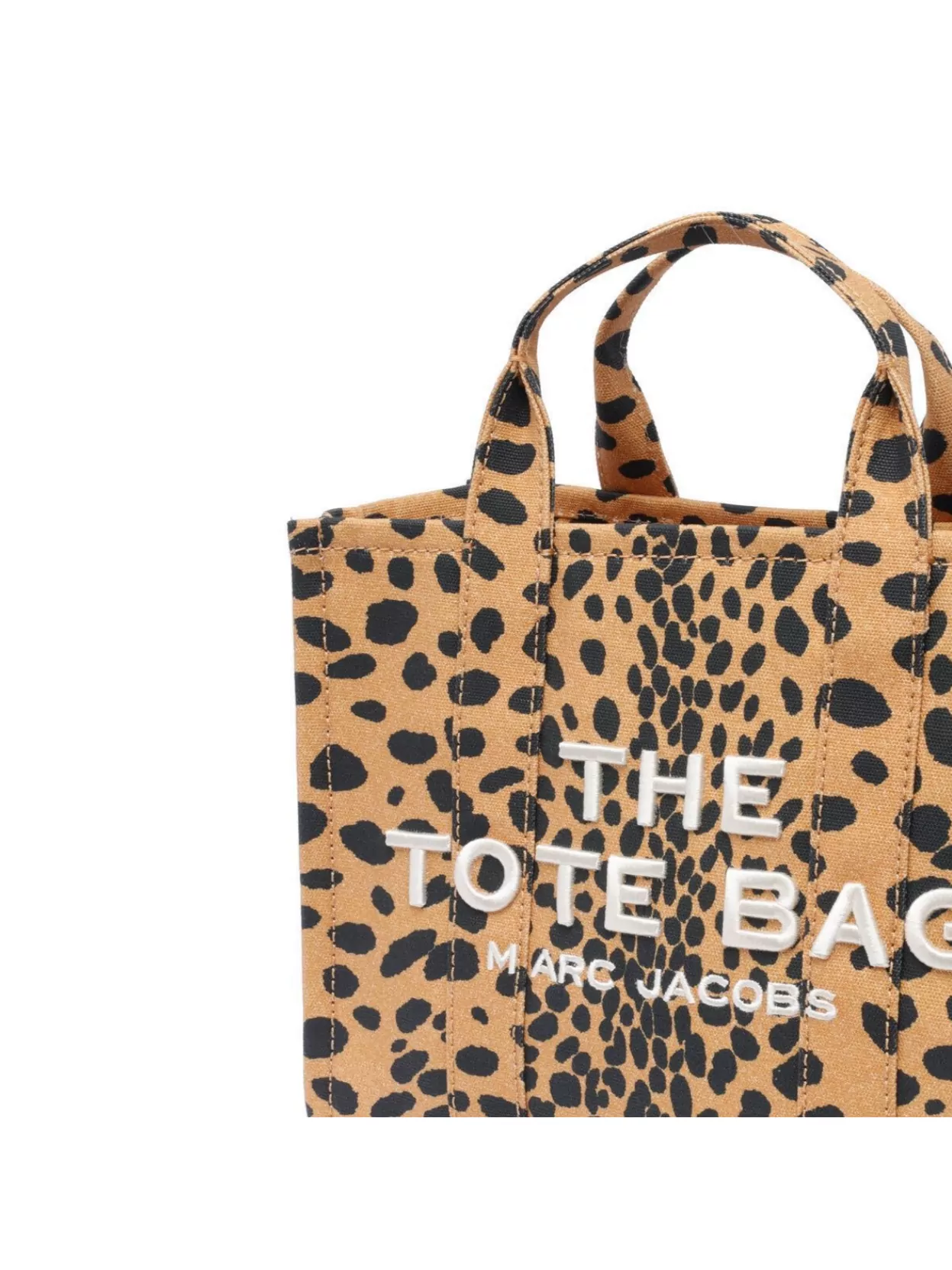 Marc Jacobs Animalier Medium Tote Bag With Top Handles