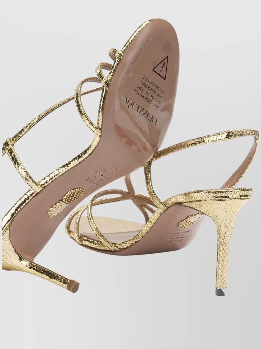 Aquazzura Talk To Me 75Mm Strappy Sandals