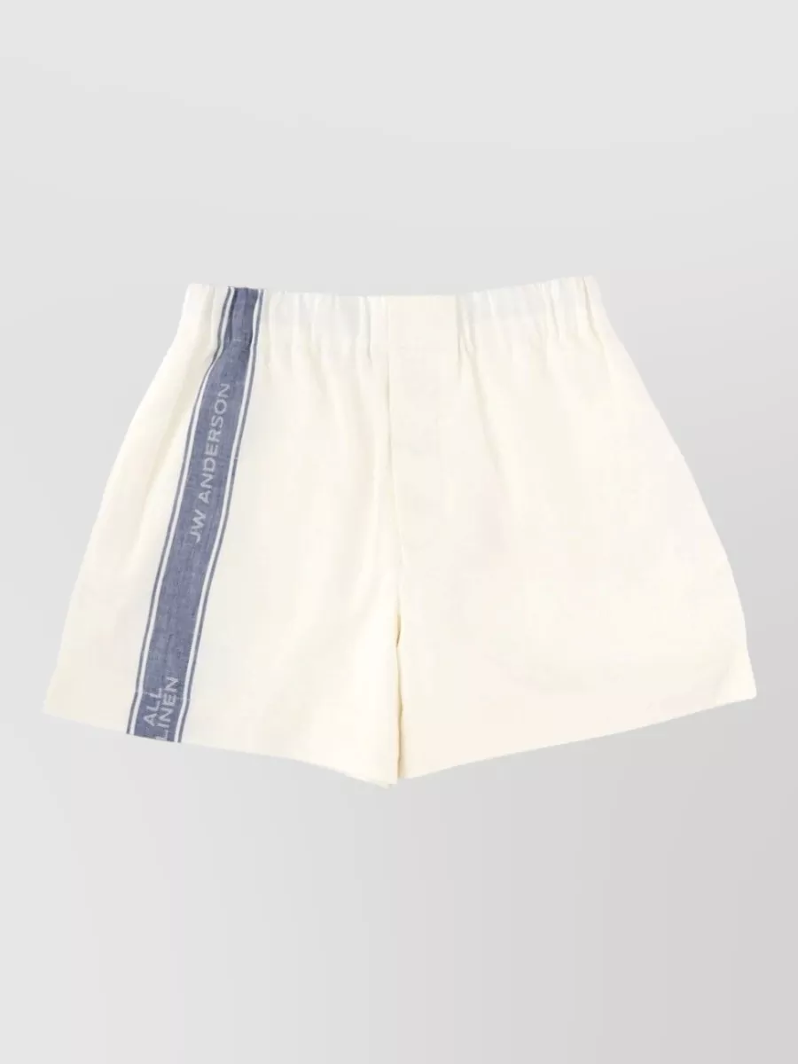 JW Anderson linen tailored shorts