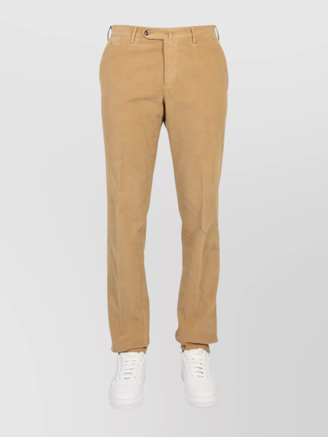 Pt Torino Tailored Trousers With Belt Loops And Pockets