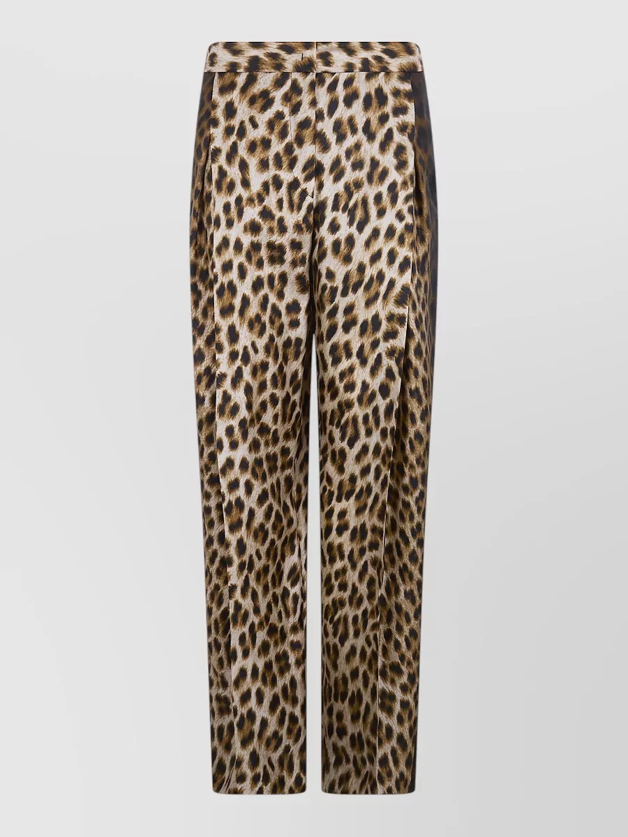 Sportmax Silk Wide-Leg Trousers