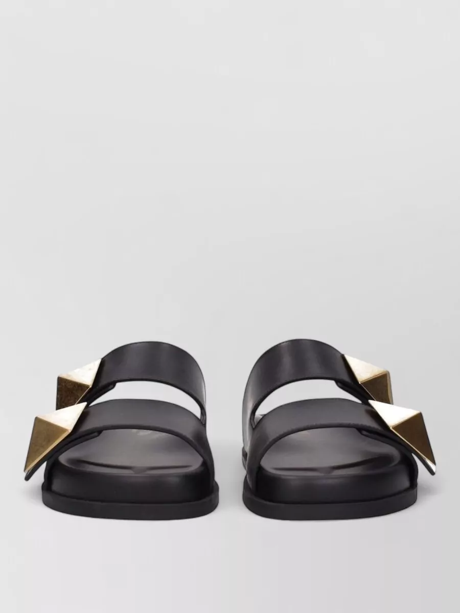 Valentino Garavani Leather studded sandals