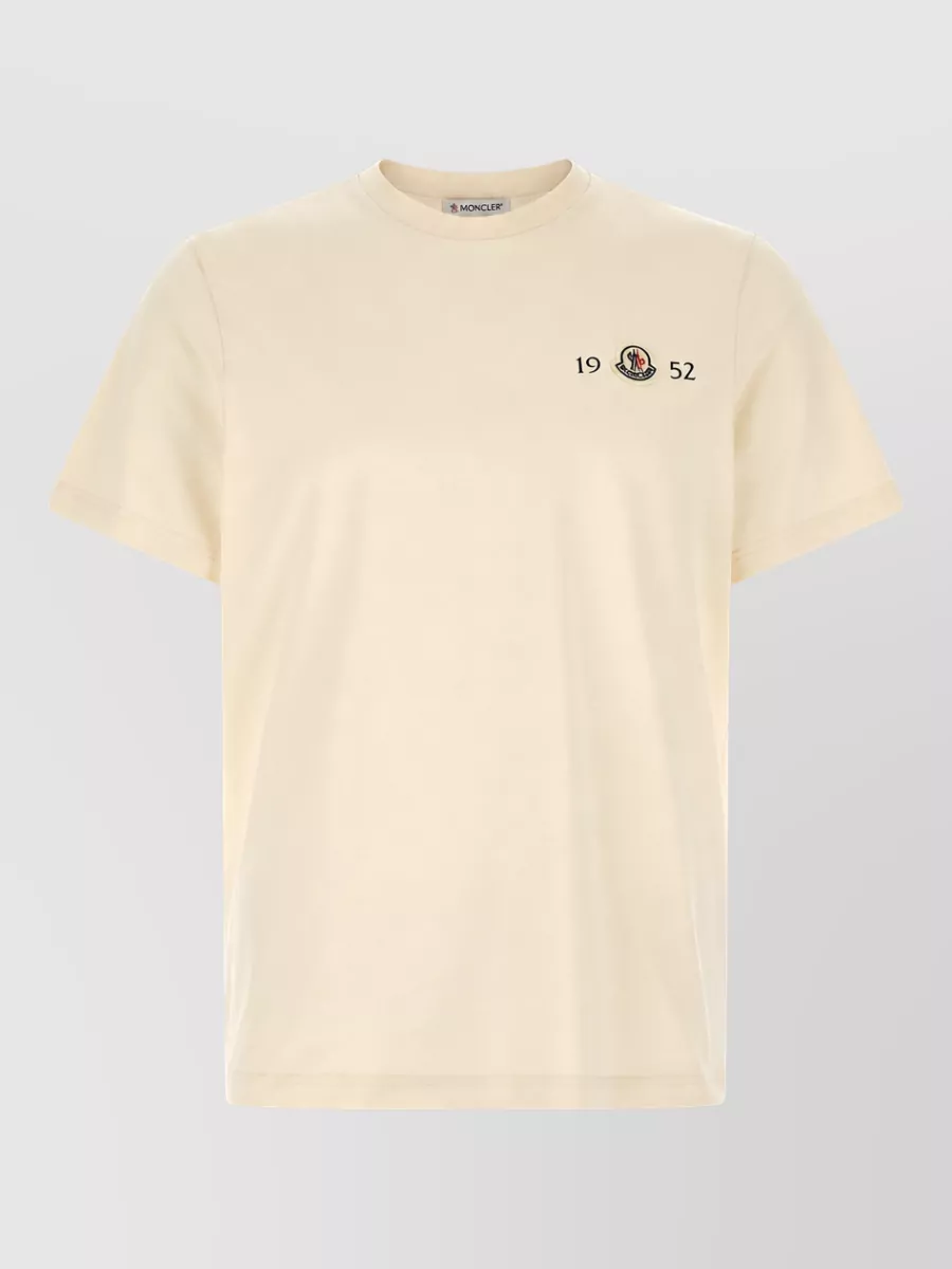Moncler logo patch cotton t-shirt