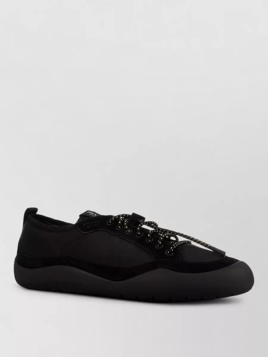 Prada re-nylon lace-up sneakers
