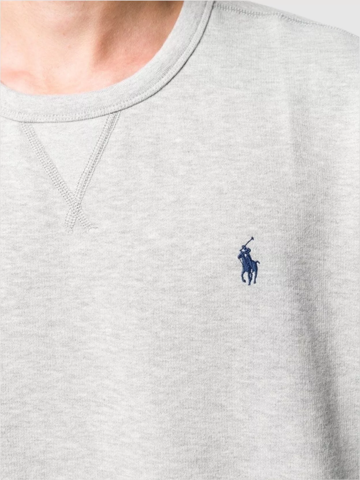 Ralph Lauren Ribbed Crew Neck Long Sleeve Knit
