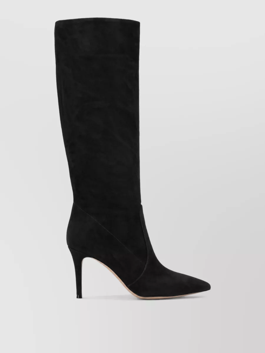 Gianvito Rossi Suede Knee-High Boots