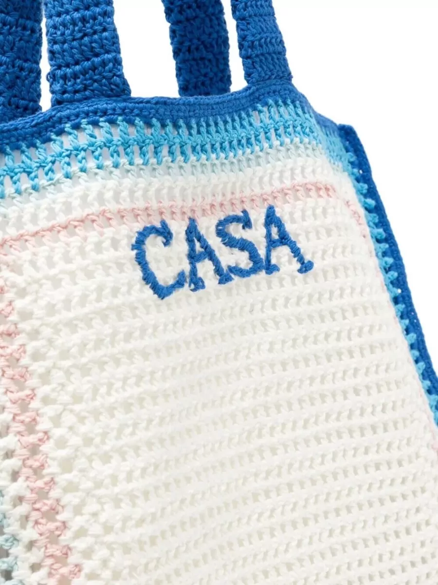 Casablanca Crochet Tote Bag