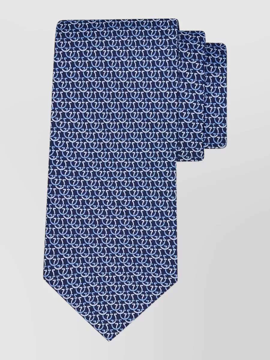 Ferragamo Silk printed tie