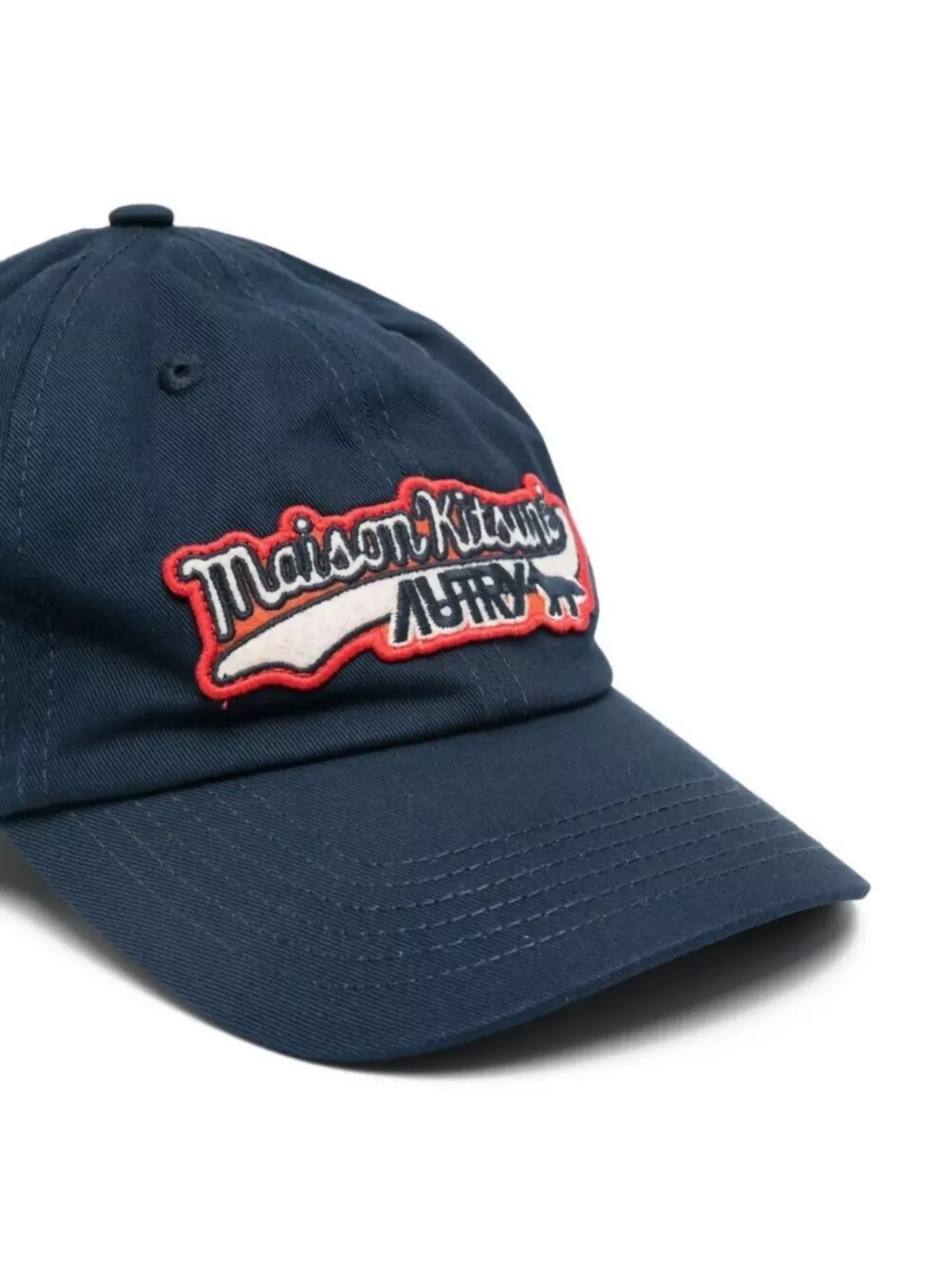 Autry Logo Patch Baseball Cap From X Maison Kitsuné