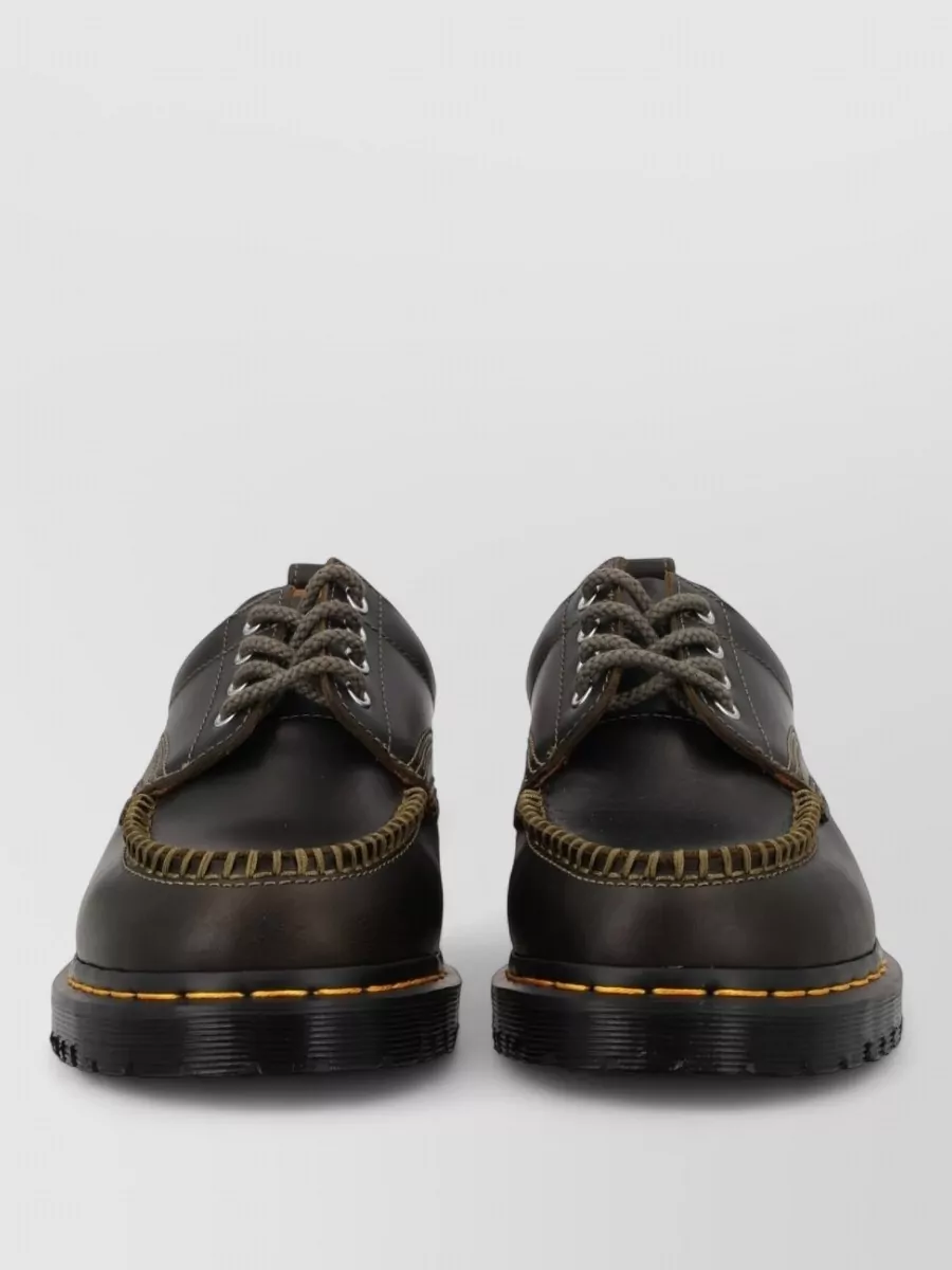 Dr Martens leather derby shoes