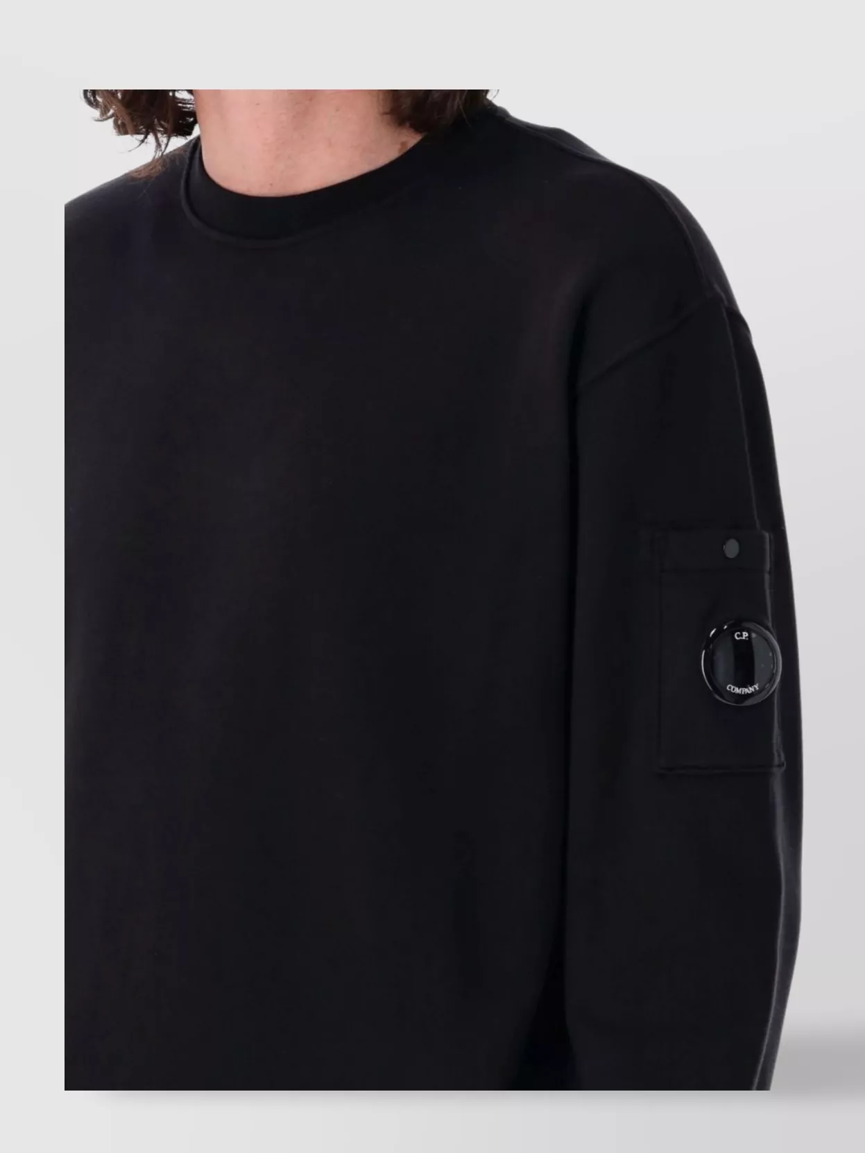C.p. Company C.p.company Cp Company Lens-embellished Sweater