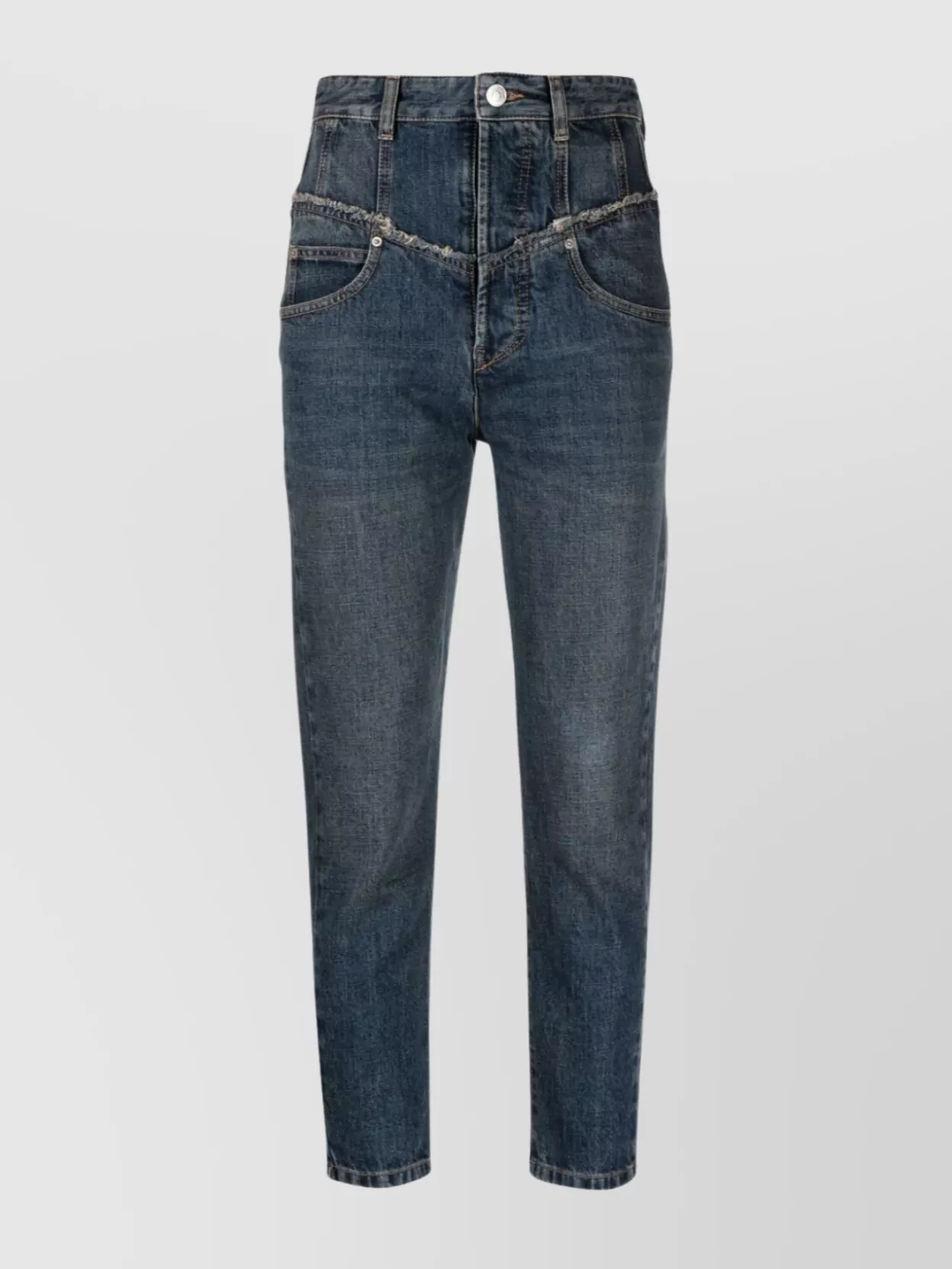 Isabel Marant Oliviani High-rise Skinny-leg Jeans In Blue