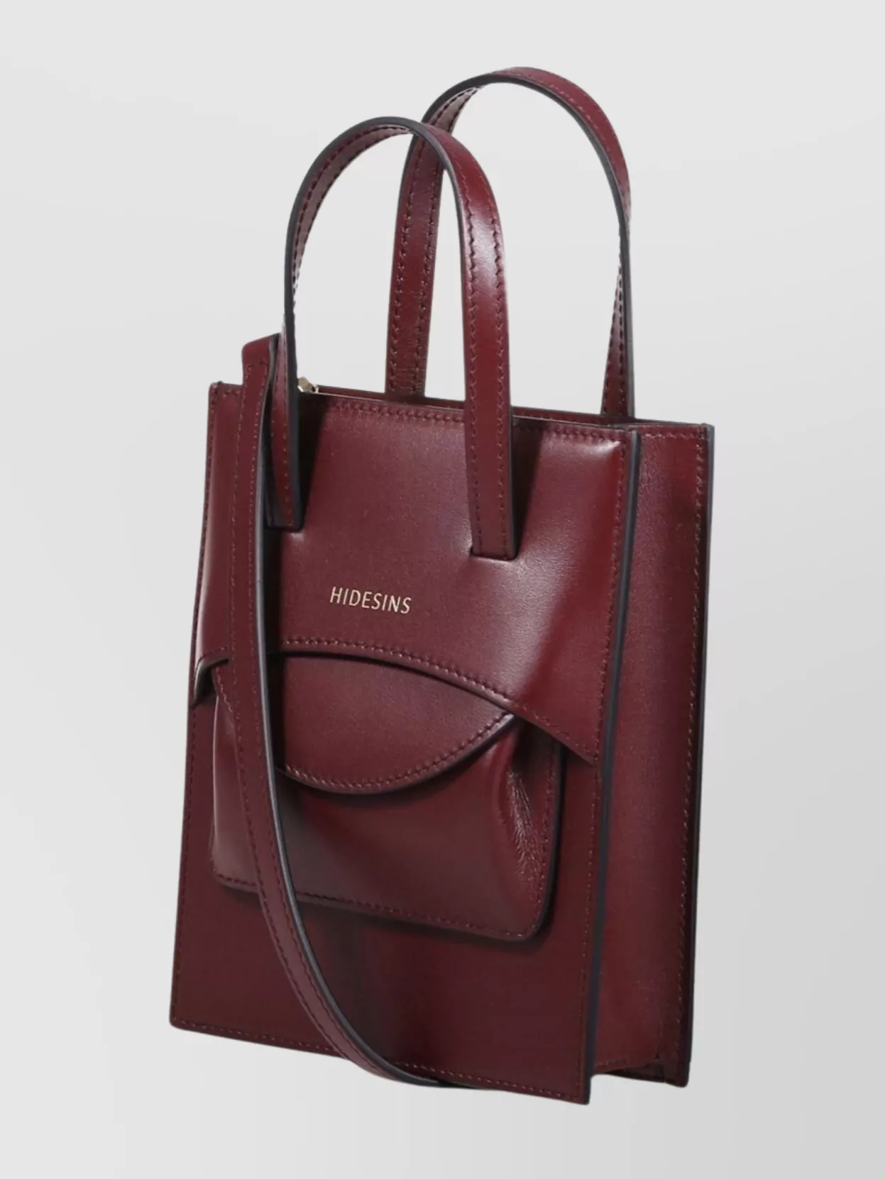 Hidesins Mini Leather Bag Top Handle