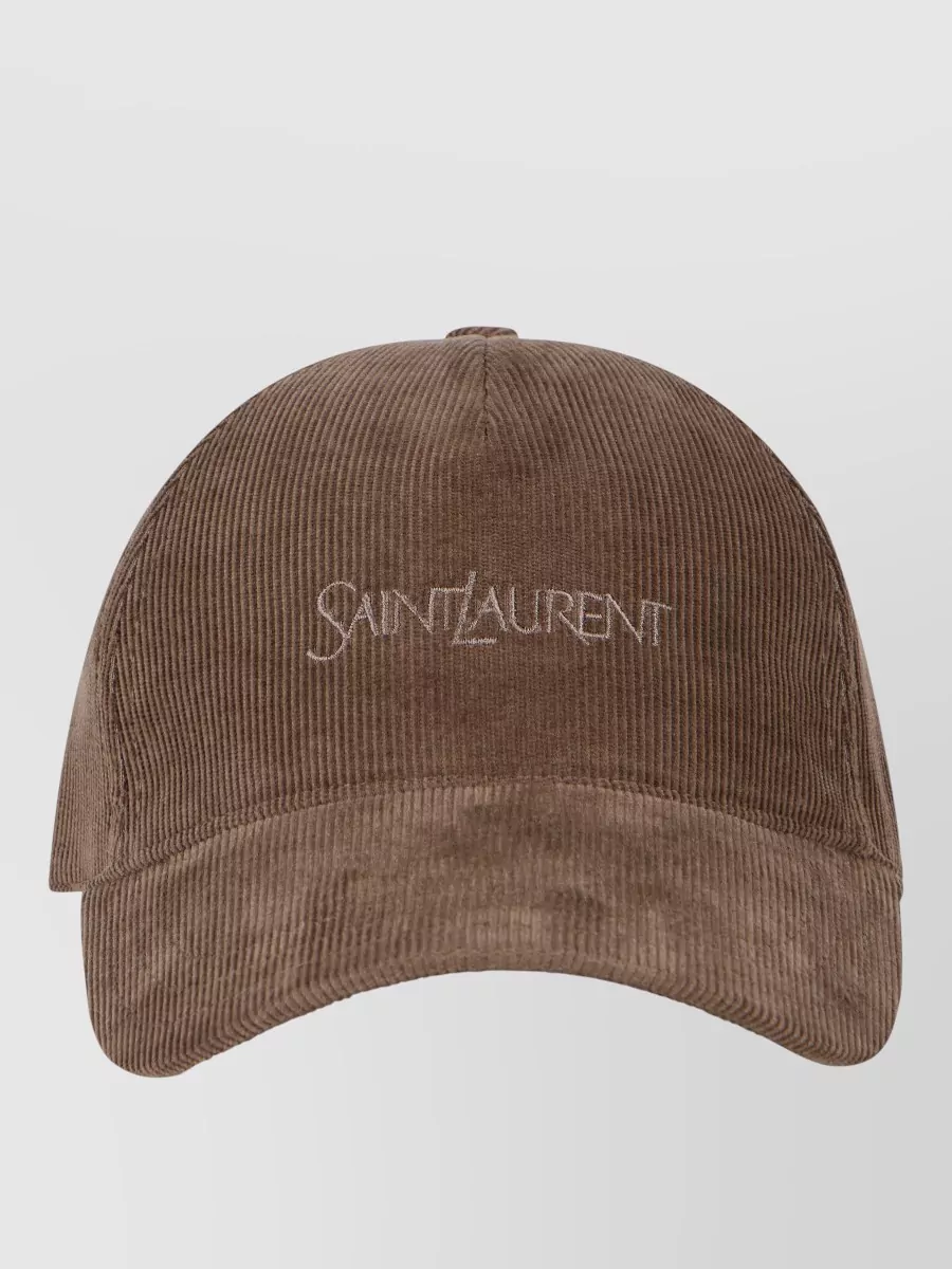 Saint Laurent Corduroy Cap