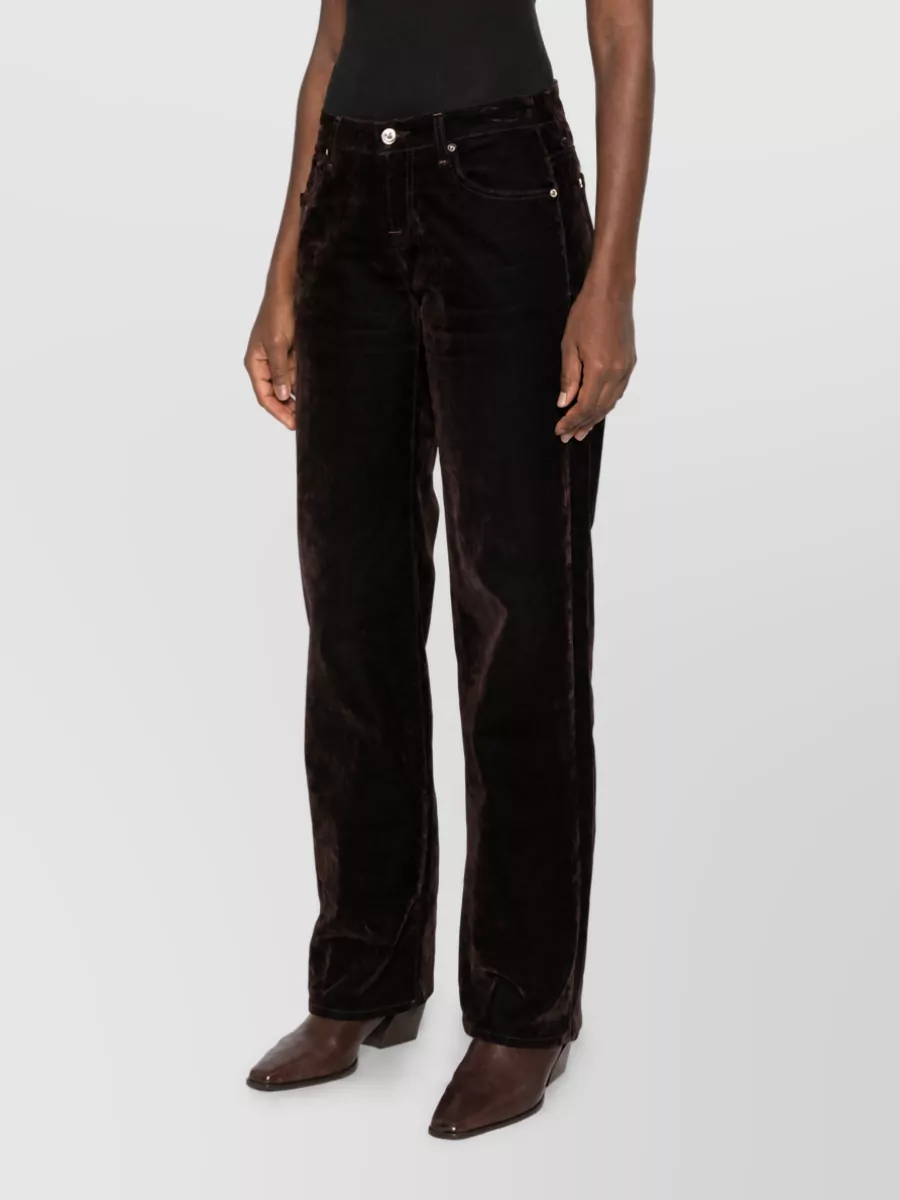 7 For All Mankind Straight-Leg Denim Jeans