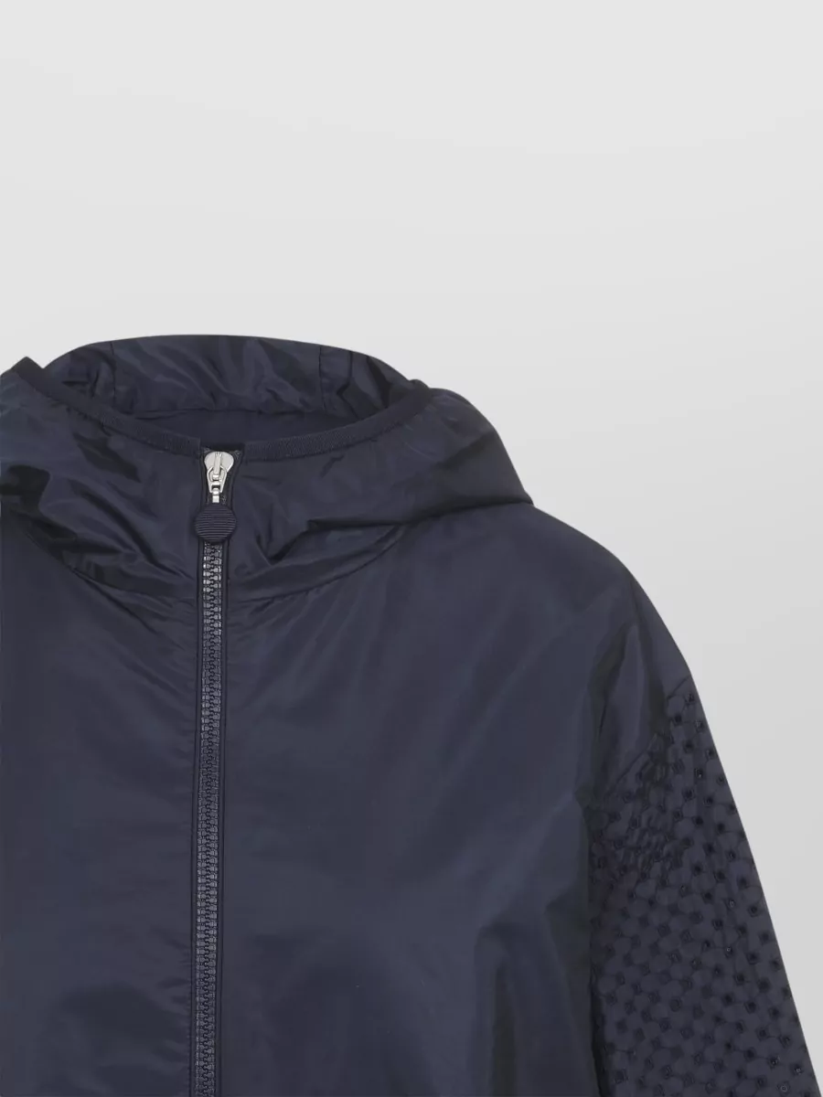 Moncler Nylon Hooded Parka Coat