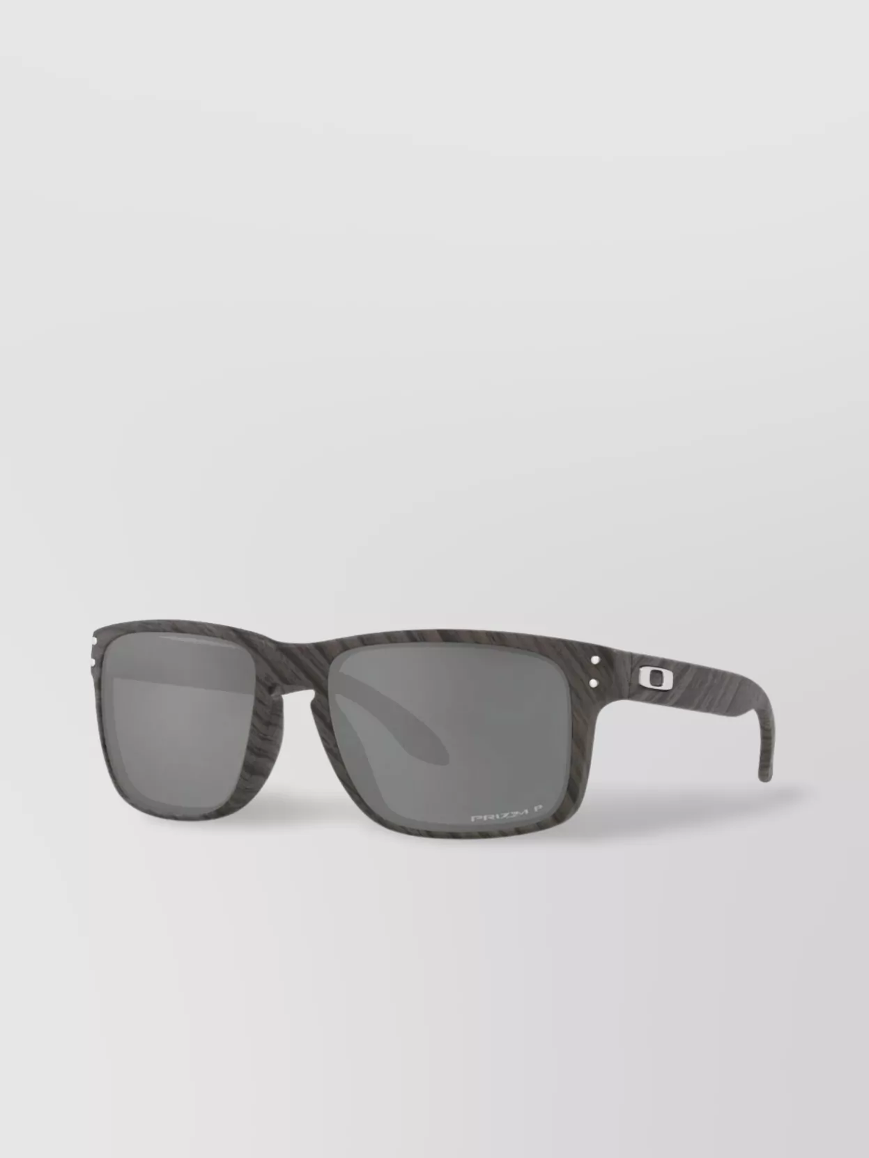 Oakley Rectangular Sunglasses With Dark Lenses And Textured Finish