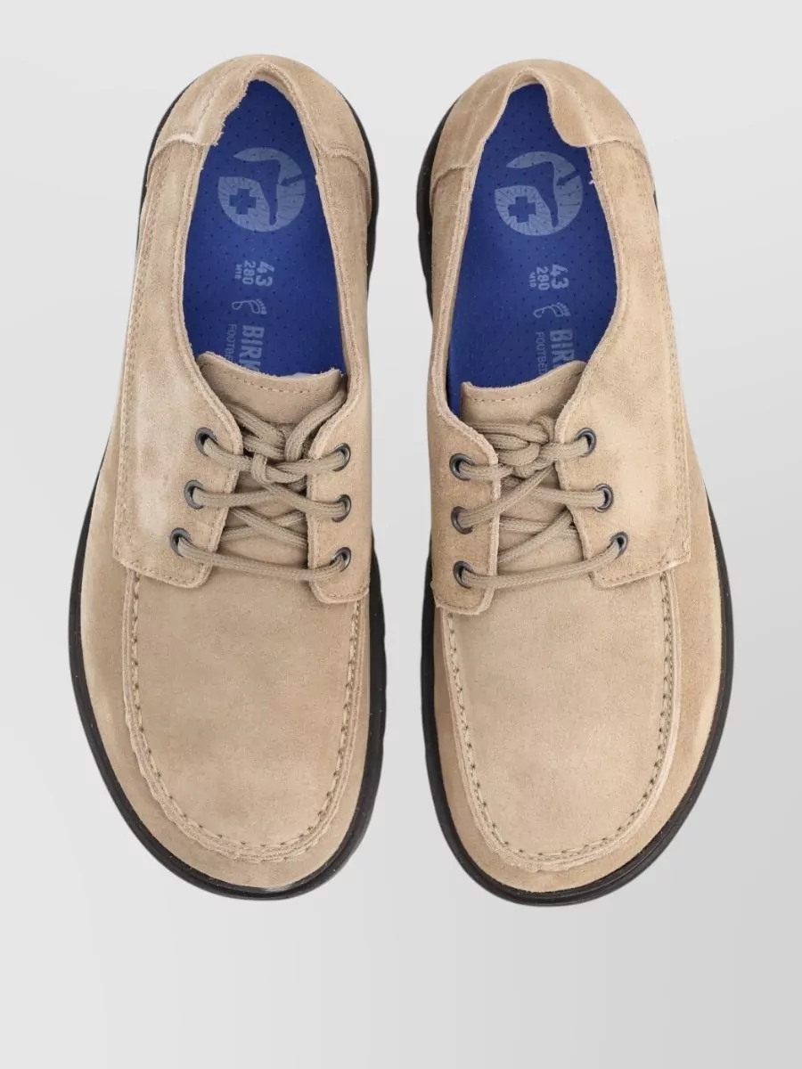Birkenstock Leather Highwood Moc Lace Low Brogues