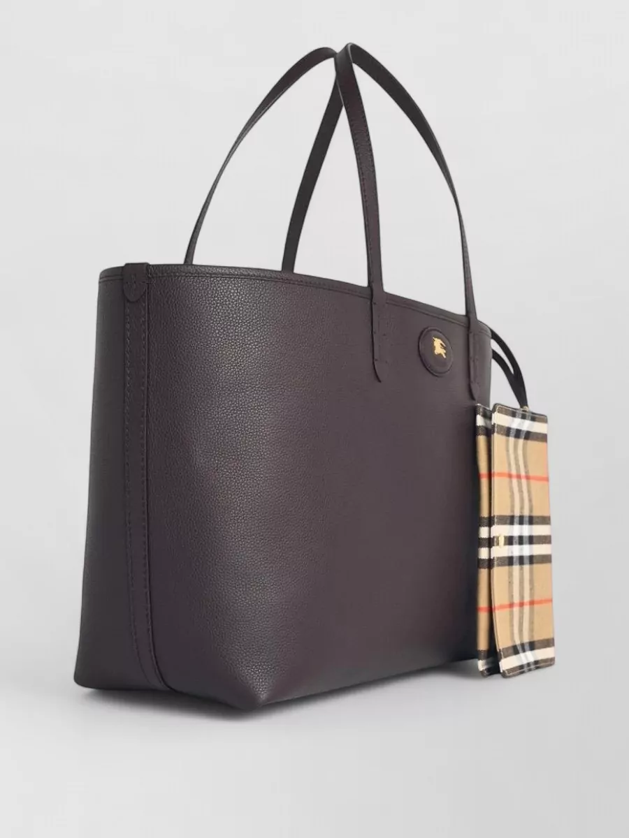 Burberry Bloomsbury Medium Leather Reversible Tote Bag