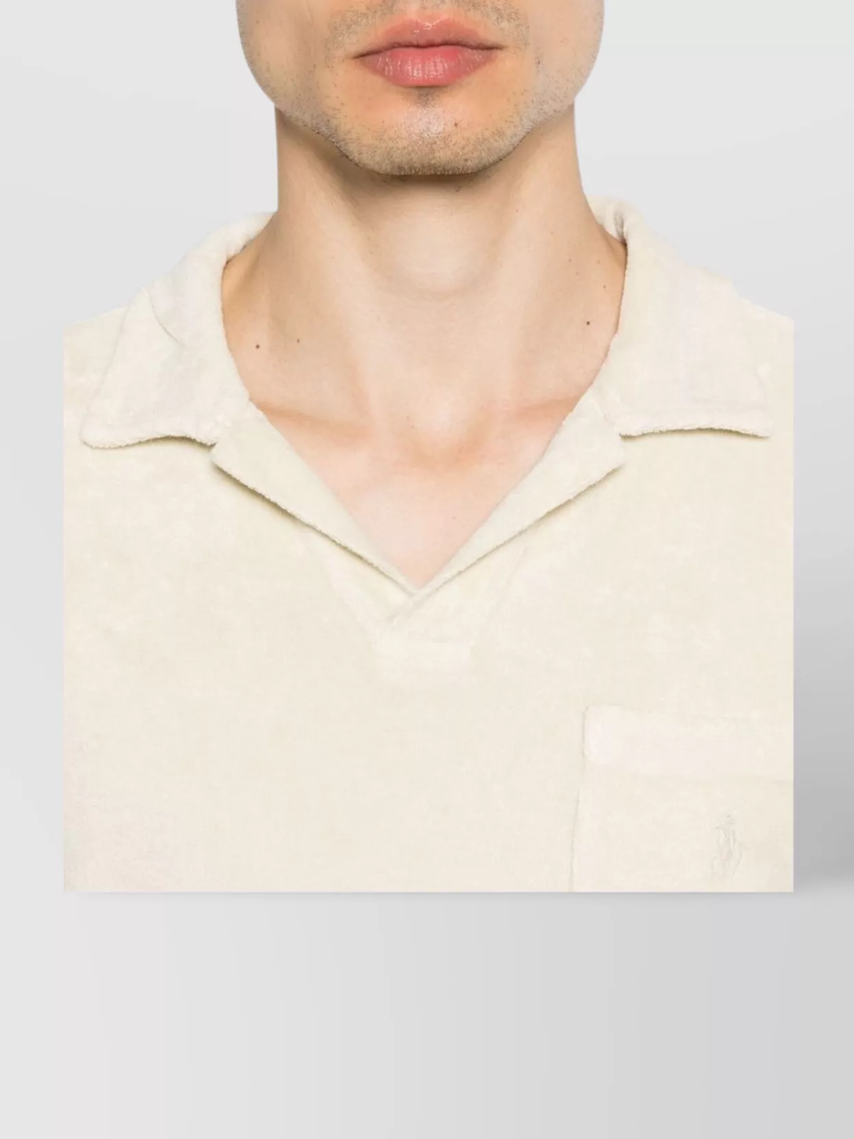 Ralph Lauren Logo Chest Pocket Polo Collar Short Sleeves