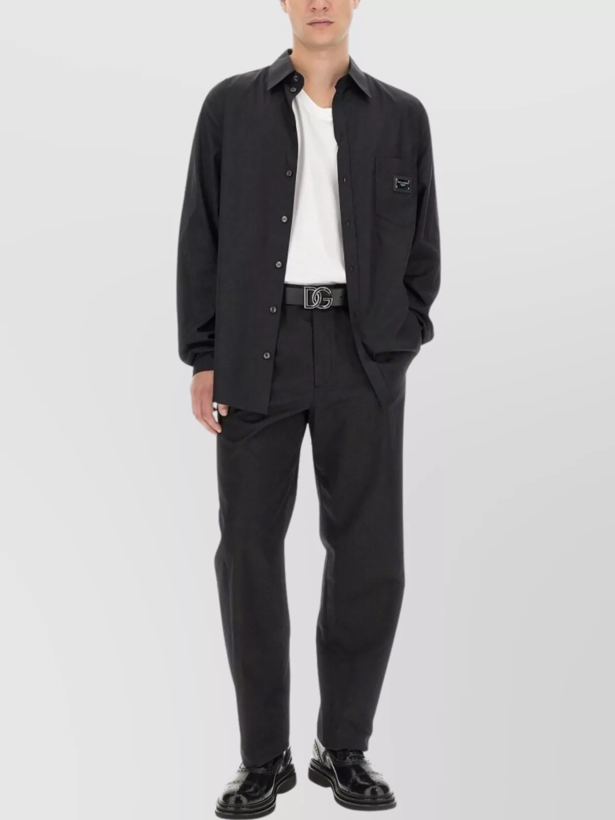 Dolce&Gabbana Straight Leg Trousers With Pockets