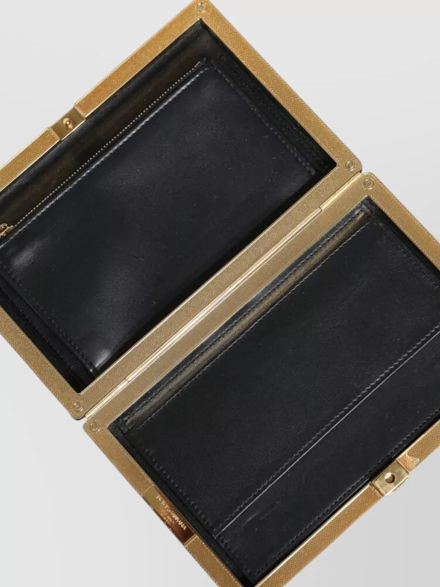 Dolce&Gabbana Velvet Clutch Bag