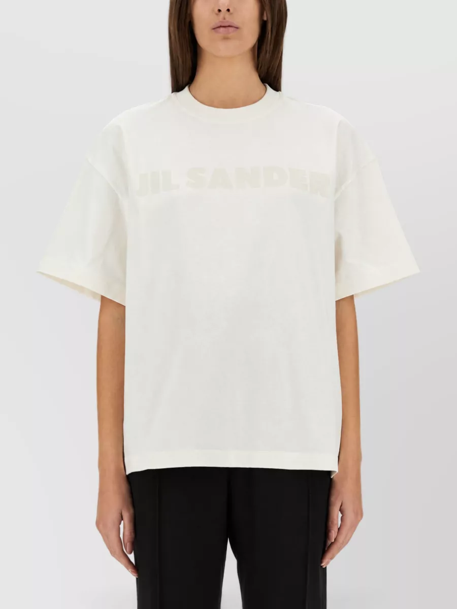 Jil Sander Logo Print T-Shirt