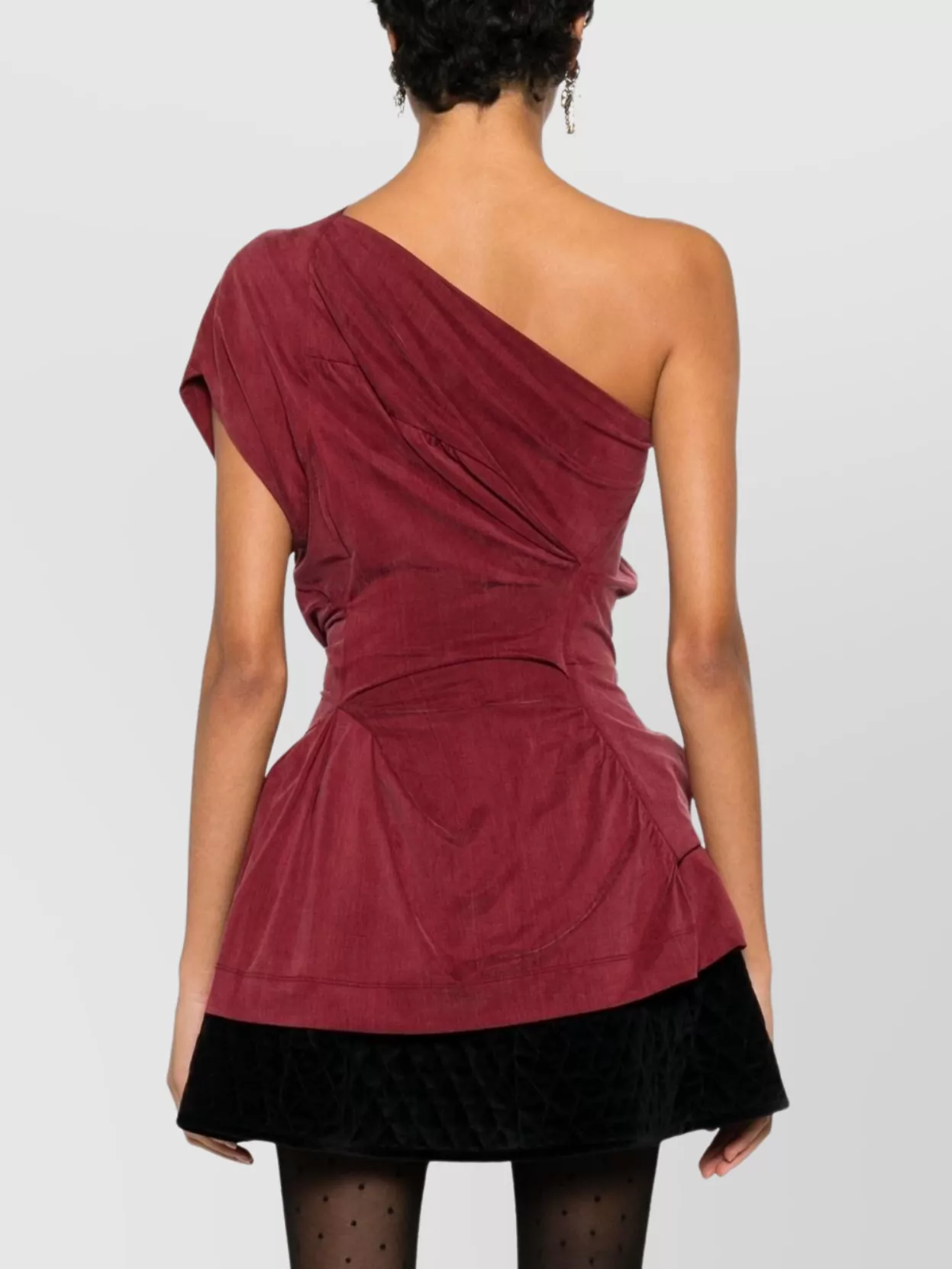 Vivienne Westwood Asymmetric Draped One-Shoulder Top