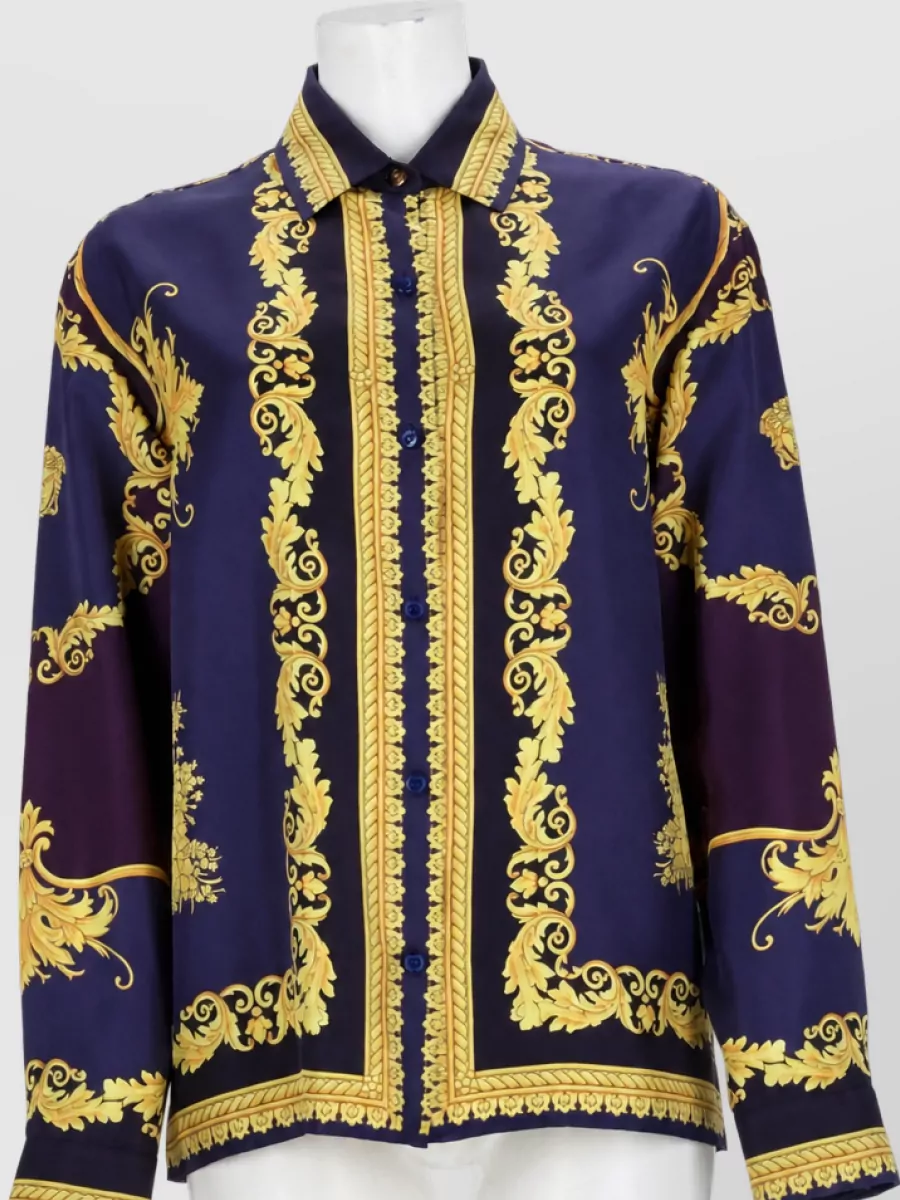 Versace silk shirt