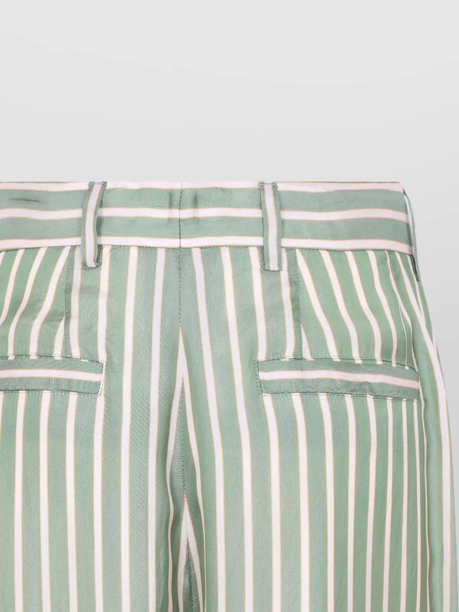 Dries Van Noten Striped Wide-Leg Trousers