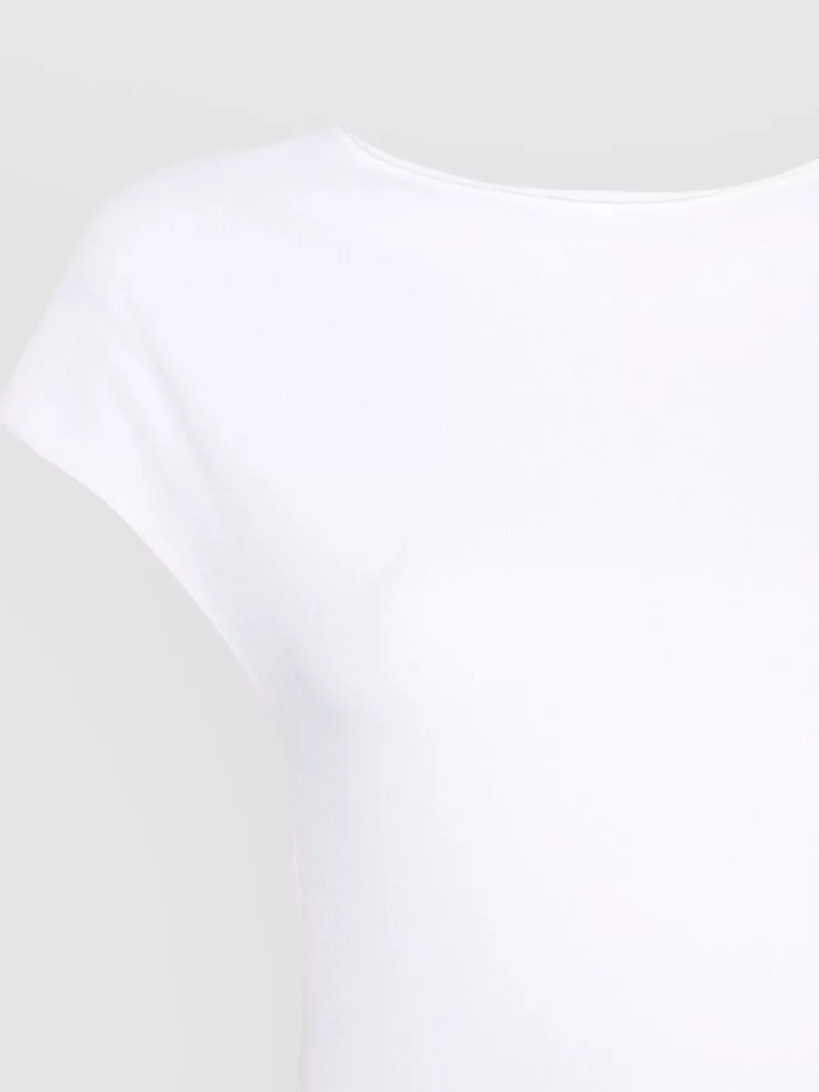 Alysi Asymmetric Short Sleeve Top